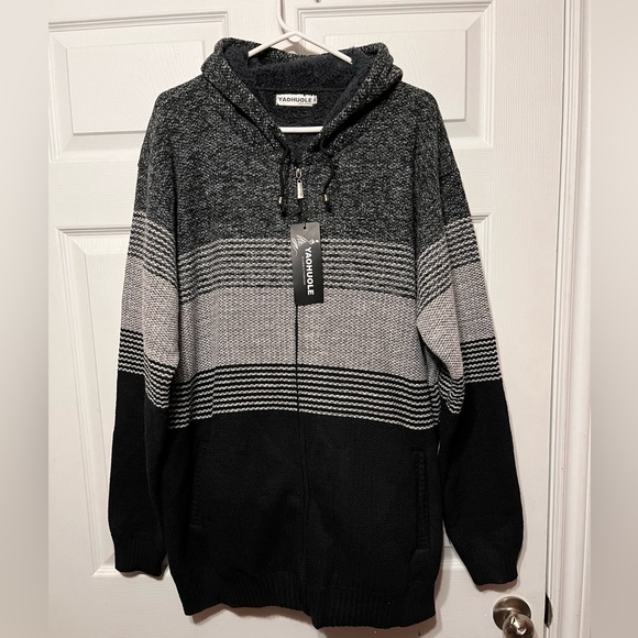 Zipper Cardigan Sweater for Men - Picture 3 of 7